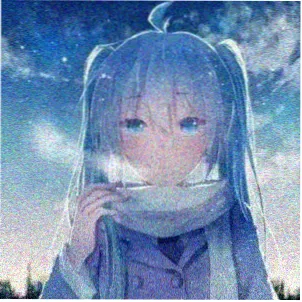 读者头像：两枚互补缺口的几何图形